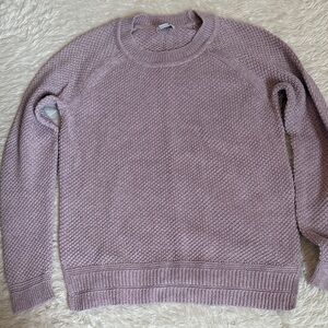 Old Navy Light Purple Knit Sweater
